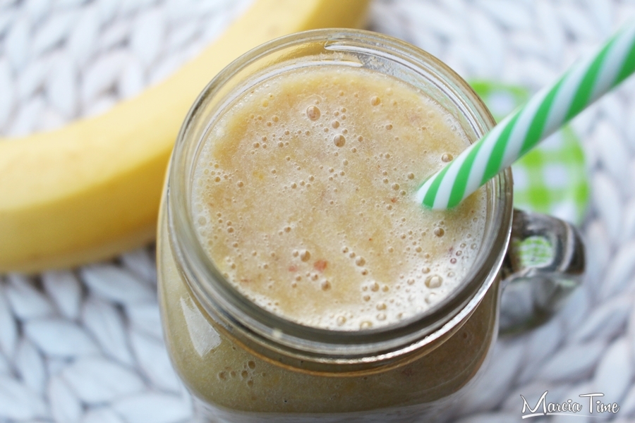 Koktajl bananowy na słodko
