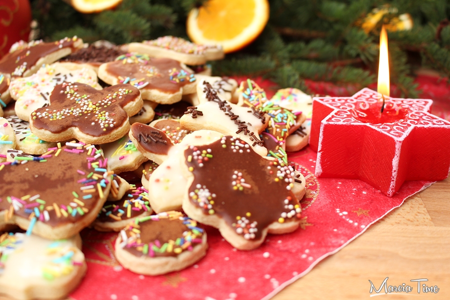Świąteczne kruche ciastka