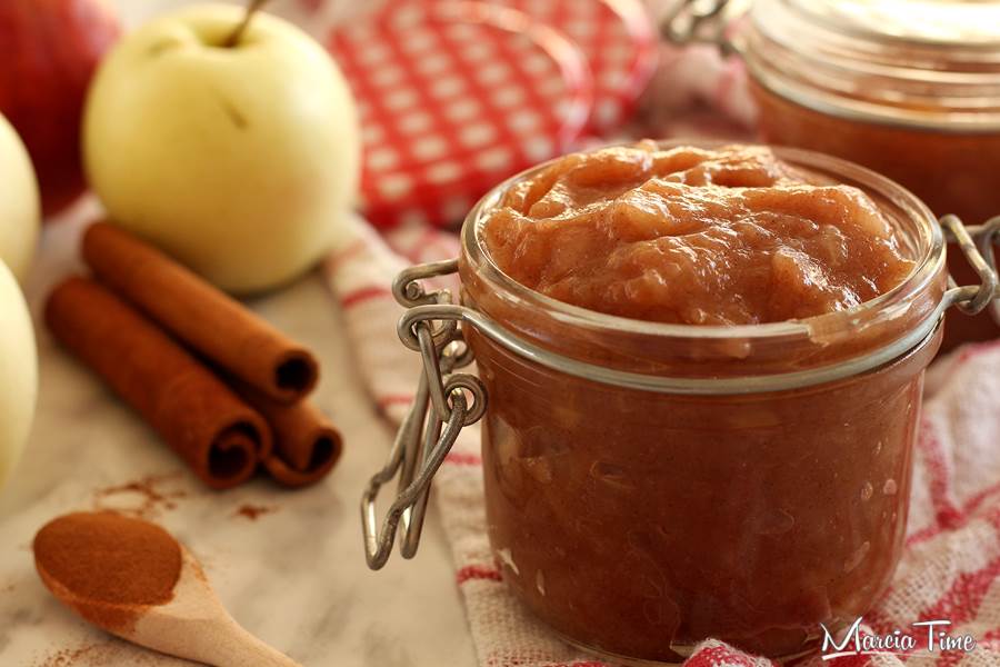 Domowy dżem jabłkowy z cynamonem