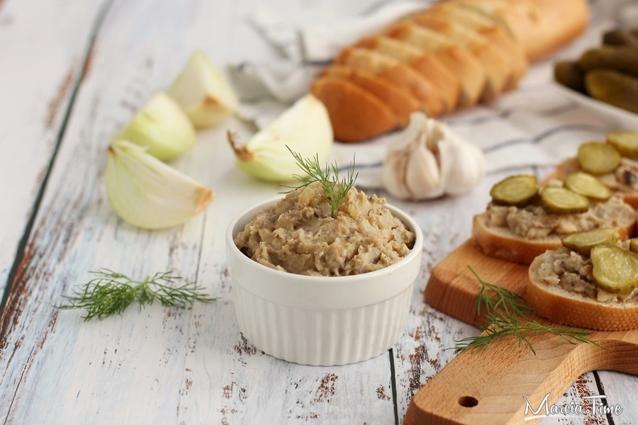 Wegański smalec z fasoli