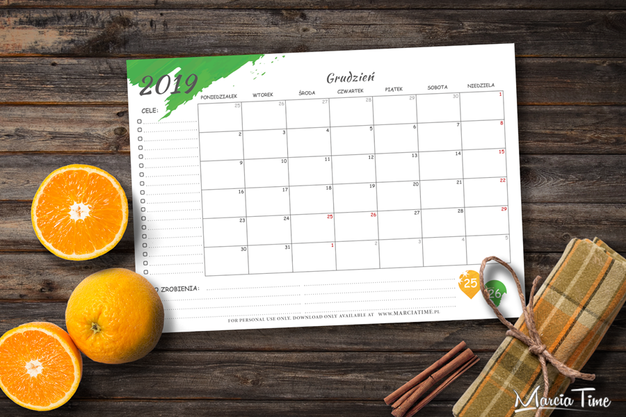 Planer na grudzień 2019 do druku