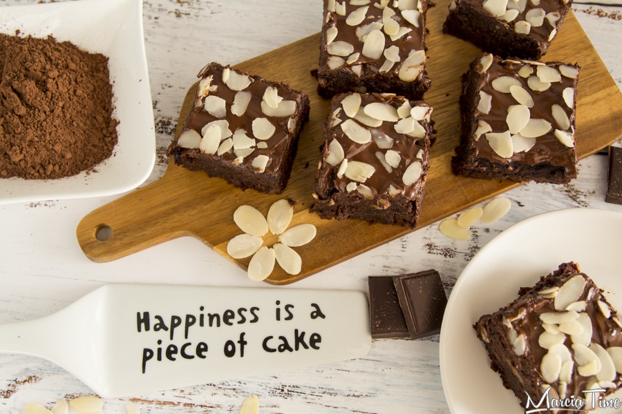 Wegańskie brownie z batatów