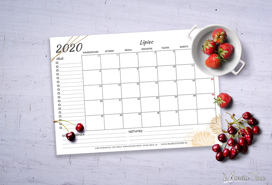 Planer na lipiec 2020 do druku